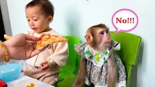 Why doesn't Kaka Monkey like to eat pizza? It's strange