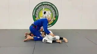 Darce Feed Gregorian Choke Series from the North South Matrix by Greg Hamilton BJJ dot com