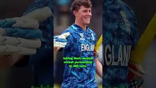 Mayes hits England record score in U19 World Cup #shorts