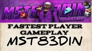 WORLD MOST FASTEST PLAYER ||MST83DIN
