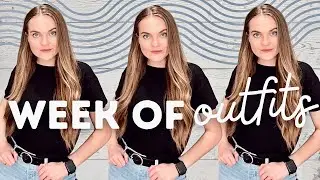 Tall Girl WEEK OF OUTFITS 2022 | SPRING FASHION | casual, comfy, trendy, teacher-approved | KTVision