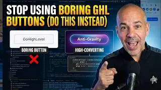 Build Custom CSS Button for popups with HTML Blocks for GoHighLevel with Google Antigravity