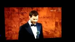 Jamie Dornan Rising Star Award IFTA 2014