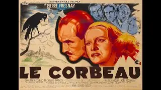 LE CORBEAU (1943) Theatrical Trailer - Pierre Fresnay, Ginette Leclerc, Micheline Francey