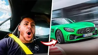 REAÇÃO do RENATO GARCIA na MERCEDES AMG GTS
