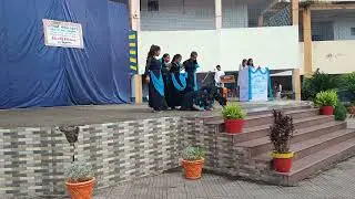 Hindi diwas dance performance DAV Kusmunda 2024