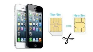 iPhone 5: How To Convert Micro SIM Card into Nano SIM Card