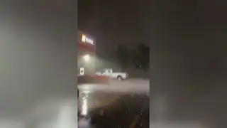 12News viewers sent pictures, videos of hail and lightning across Southeast Texas