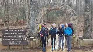 Arriving at Amicalola Falls and Reaching Springer Mtn. | AT Thru-Hike 2022