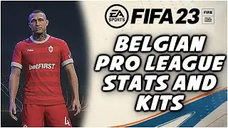 FIFA 23 PS5 - Jupiler Pro League Teams - Stats & Kits