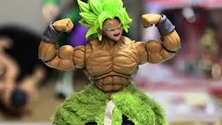 Broly is coming to life. #customfigures #broly 