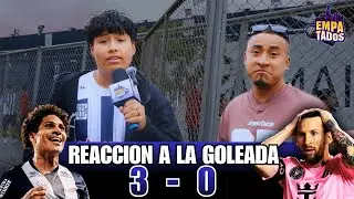 Reacciones a la goleada de #alianzalima 3 - 0 #intermiami (previa y postpartido)