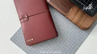 Gold Foil Stamping on Leather Journals | MAXITA EC-17 Hot Foil Stamping Machine Demo #jinglin