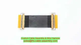 Custom Bundled Cable St Type Connectors Coaxial Cable White Extension Cables Pc Jae Cable Connector