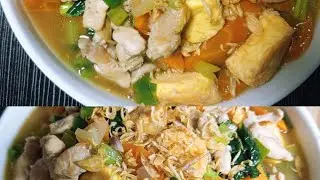 Tofu Campur Ayam 🐔 Sedap 🤤😋