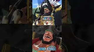 One Piece Pirate Warriors 4 VS Jump Force: Blackbeard Ultimate Attack Comparison!