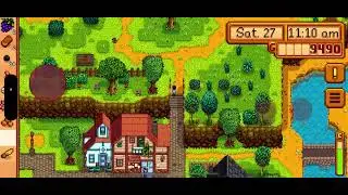 Fall,The Moonlight Jellies,and Alex's Ten Heart Event!|Stardew Valley|ep 12