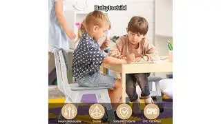 Обзор комплекта из двух регулируемых по высоте детских стульев: комфорт, безопасность и выгодная ...