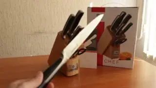 Набор ножей VINZER 89119 (Chef 7 предметов)