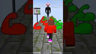 JJ and Mikey and JJ Sister VS Scream Run Challenge - Maizen Minecraft Animation #shorts #minecraft