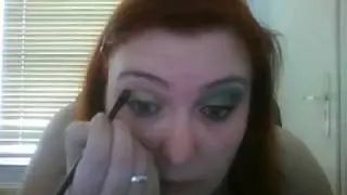 Gold Green 120 pro palette look tutorial
