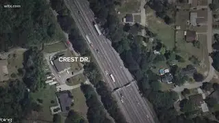 Why did deputies close Crest Drive today? Police search leads to road block