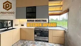 BUAT KITCHEN SET JAPANDI DI RUMAH INDUSTRIAL