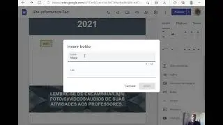 Inserir Bot&atilde;o na P&aacute;gina do Site Parte 1 - Google Site