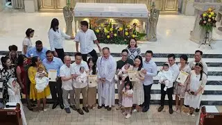Memorable Infant Baptism at St Ignatius Catholic Church PJ with Fr Thomas Khoo