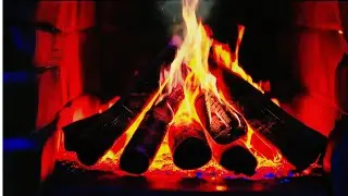 The Best Burning Fireplace: Cozy Crackling Logs and Soothing Glow for Sleep and Relaxation FIRE ASMR