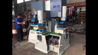 3in1 China  Ironworker | Universal Iron Worker Punch and Shear Machine