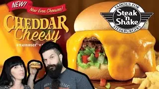 Обзор бургера Steak 'N Shake Cheddar Cheesy
