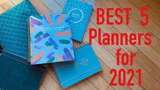 BEST 5 PLANNERS for 2021