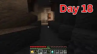 Trying To Survive For 30 Days In Minecraft! - Day 18