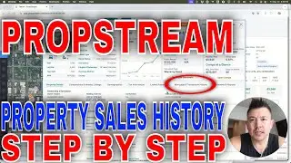 ✅  How To Find Property Sales History In PropStream🔴