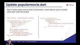 Emerging Technology - Local DB & Cart (part 2)