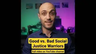 Good vs. Bad Social Justice Warriors #shorts