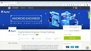 HackerEarth PayPal Android Hiring Challenge May 2020