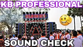 KB PROFESSIONAL SOUND CHECK 