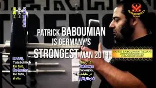 Amazing Vegan Strongman Patrik Baboumian with a Heart of Gold &ndash; Part 1/2