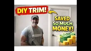 How to Make Your Own Trim and Baseboards & Save Big Money