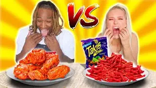 SPICY VS EXTREME SPICY FOOD CHALLENGE