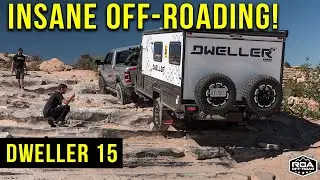EPISODE 1 Testing the OBI Dweller D13 and D15 in Moab! 4X4 Jeep trailer off road!  ROA off road 2023