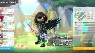 Luna M PH - Shadow Archer 1hit Normal attack grinding at Adelos Valley