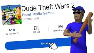 I FOUND DUDE THEFT WARS COPY GAMES ON PLAY STORE 😂