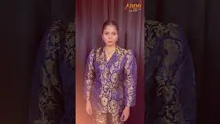 Blue Color Zari Work Velvet Coord Set at #AanoEdition.#bluecoord #velvetcoordset #yt_shorts