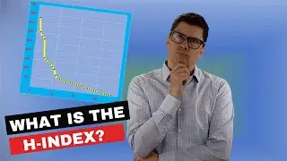 What is the h-index metric for authors of research papers?