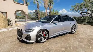 Forza Horizon 5 . Audi RS 6 Avant 2021 . Car Show Speed Jump Crash Test Drive .