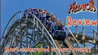 Predator at Six Flags Darien Lake Review | Most underrated or Most rough |