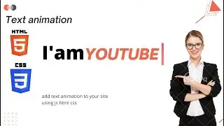 Multiple Typing Text Animation in HTML CSS & JavaScript
